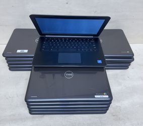 Dell Chromebook 13 3380 13 inch Celeron-3855U - 4GB RAM - 32GB SSD) Lot of 15