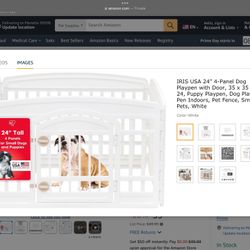  Dog Playpen with Door Brand New