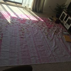 Photo backdrop - wedding or shower