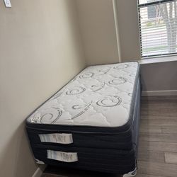 Twin Box And Mattress 