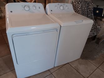 GE washer and dryer