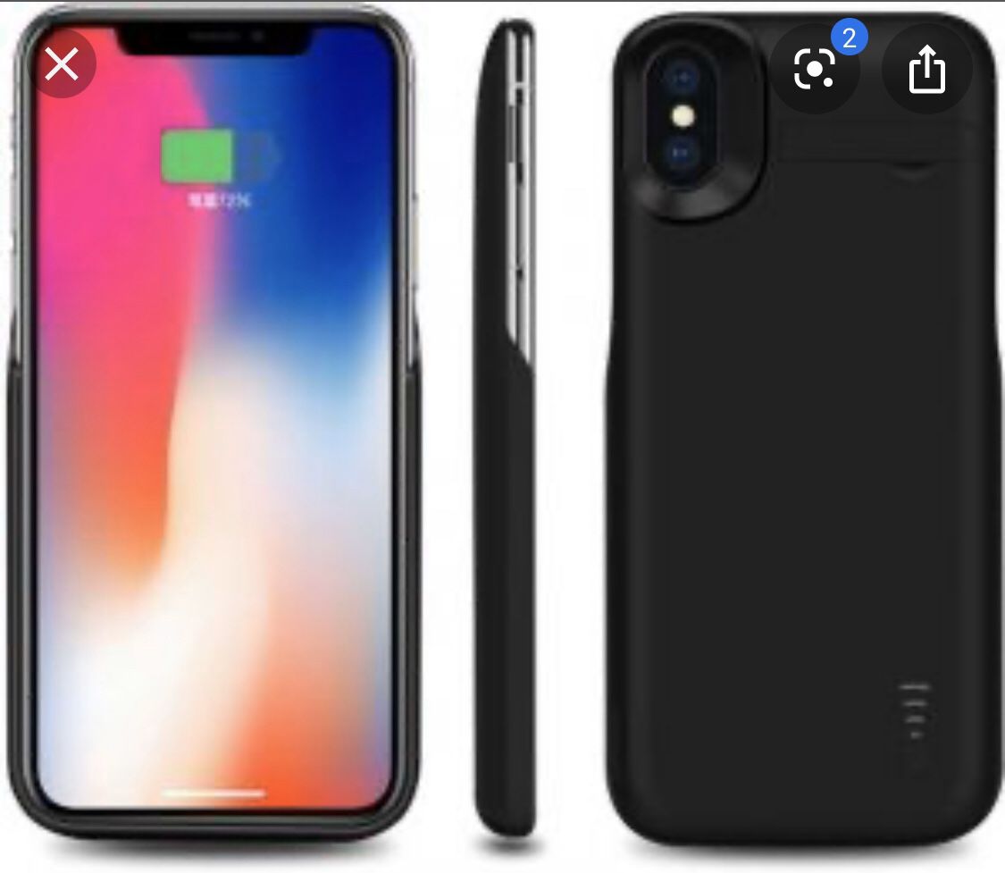 iPhone X case charger
