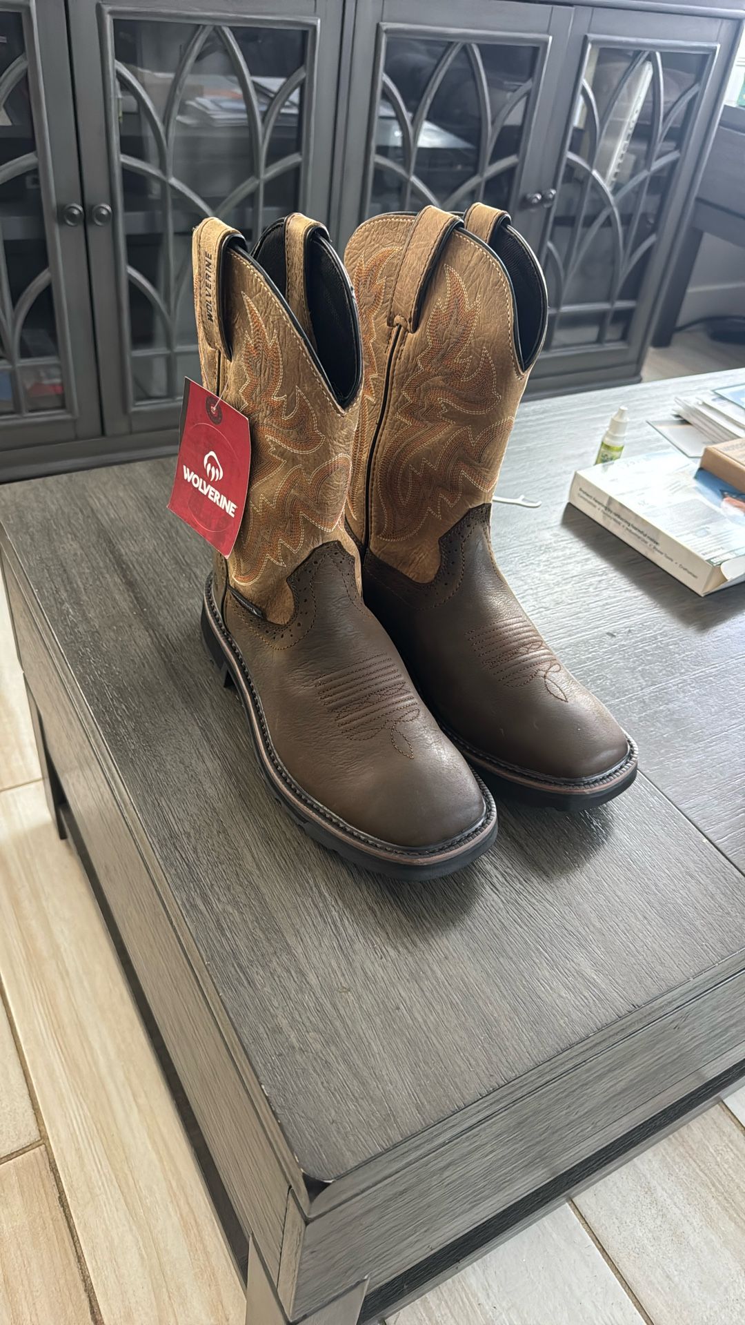 Wolverine Work Boots Shoes Size 9