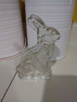 Vtg J.H Millstein Rabbit Candy Container