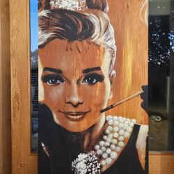 Audrey Hepburn Canvas Wall Art