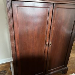 Solid Wood  Armoire / TV Cabinet