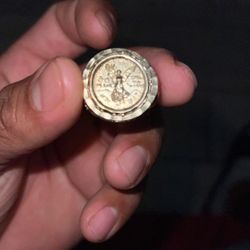 14 K Centenario Ring 