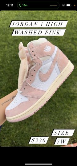 Jordan 1 High Washed Pink
