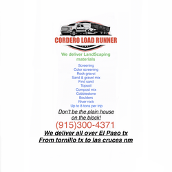 Landscaping Material delivery