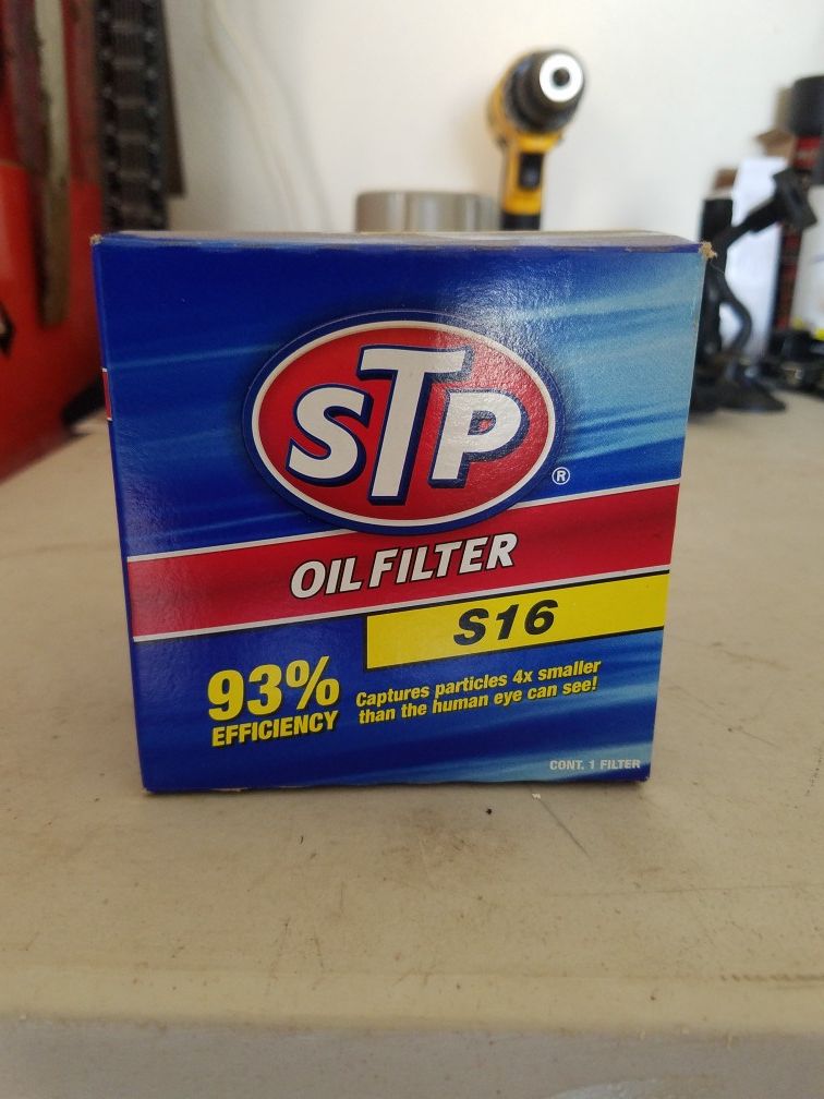 STP S16 Oil Filter Free