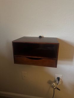 Floating nightstand