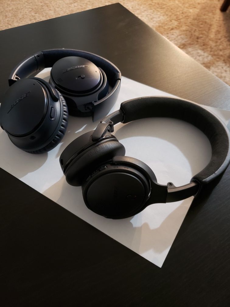 2 Bose bluetooth wirless headphones