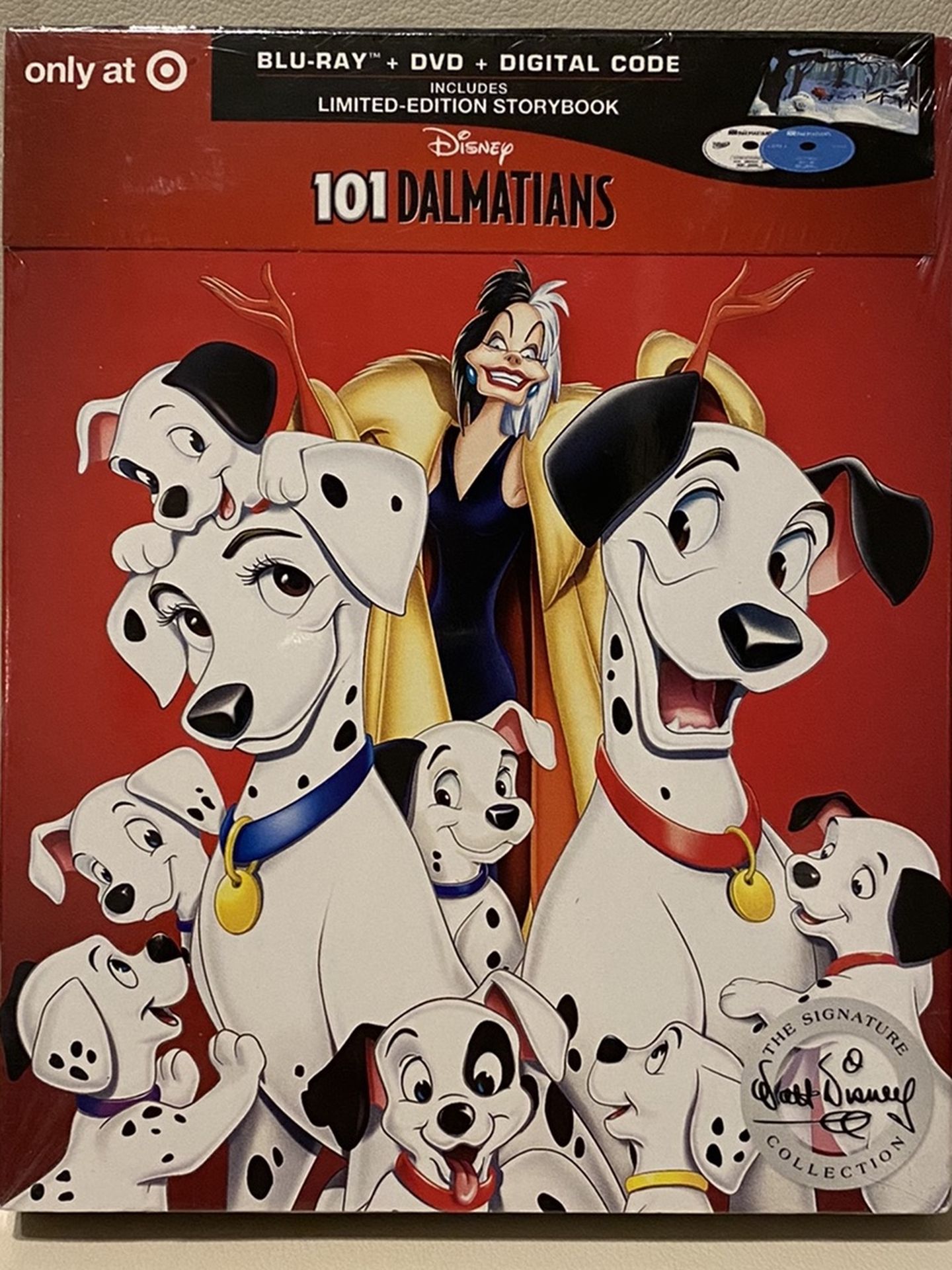 *New* Disney’s 101 Dalmatians BluRay + DVD + Digital Code