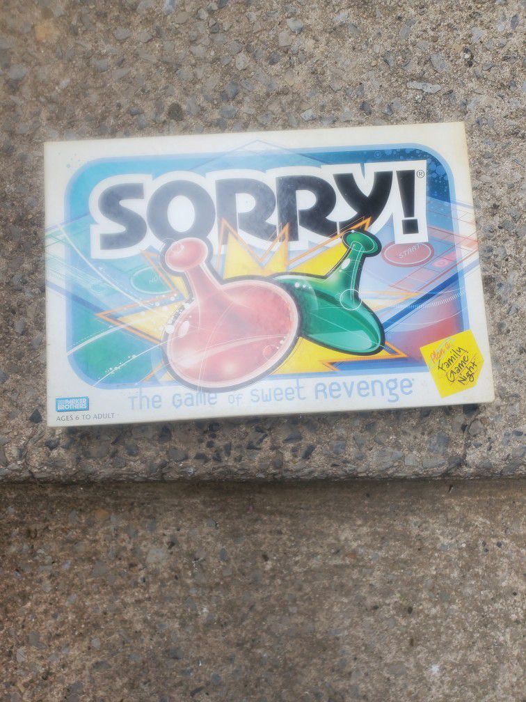 Board game (Sorry)