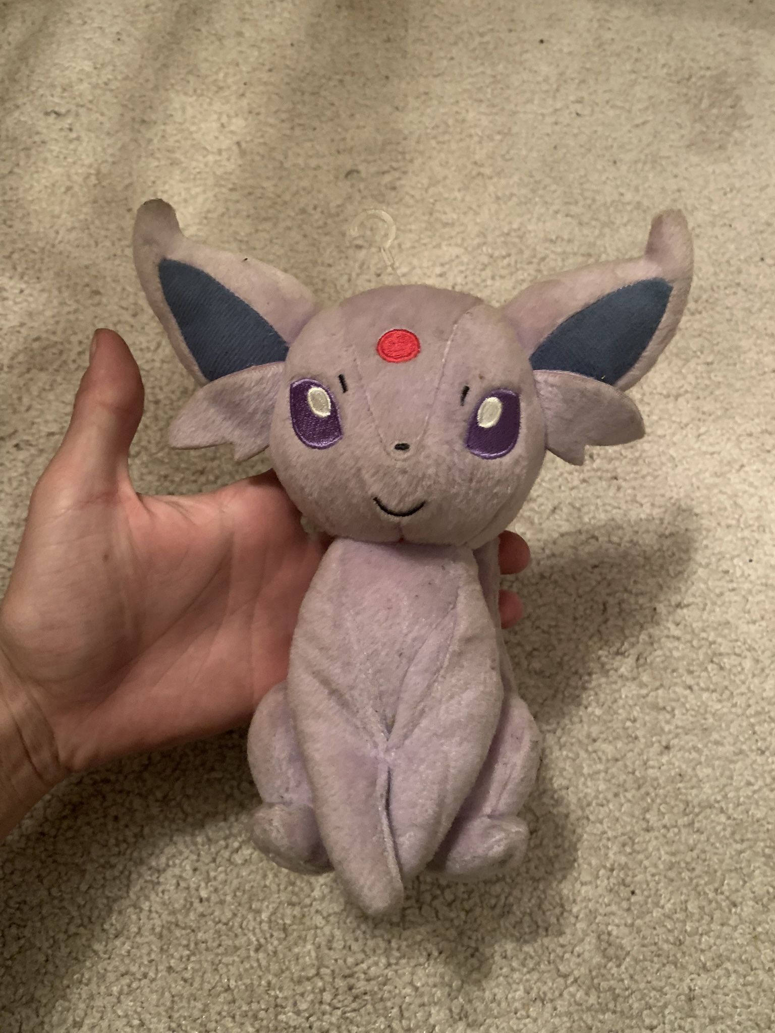 Takara Tomy Espeon 8” Pokémon Plush Pre Owned 