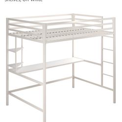 Full Sized Loft Bed- BARELY USED. 