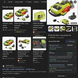 Ryobi Car Battery Jumper