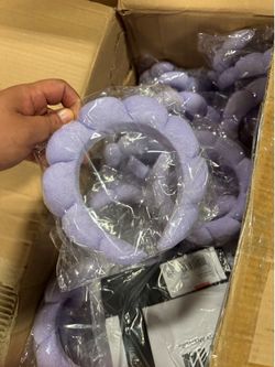 Woman makeup headband