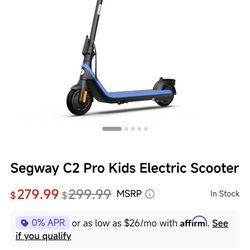 Segway C2 Pro Electric Scooter