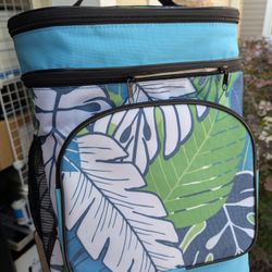 Large Rolling Cooler, Leakproof Insulated Soft Cooler Bag with Wheels & Handle