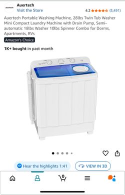 Portable Washing Machine 28lbs