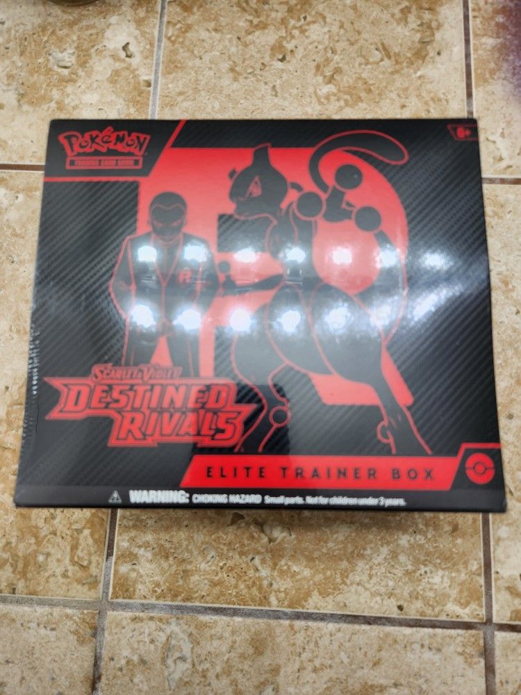 Pokemon Destined Rivals Elite Trainer Box (Open To Trade)