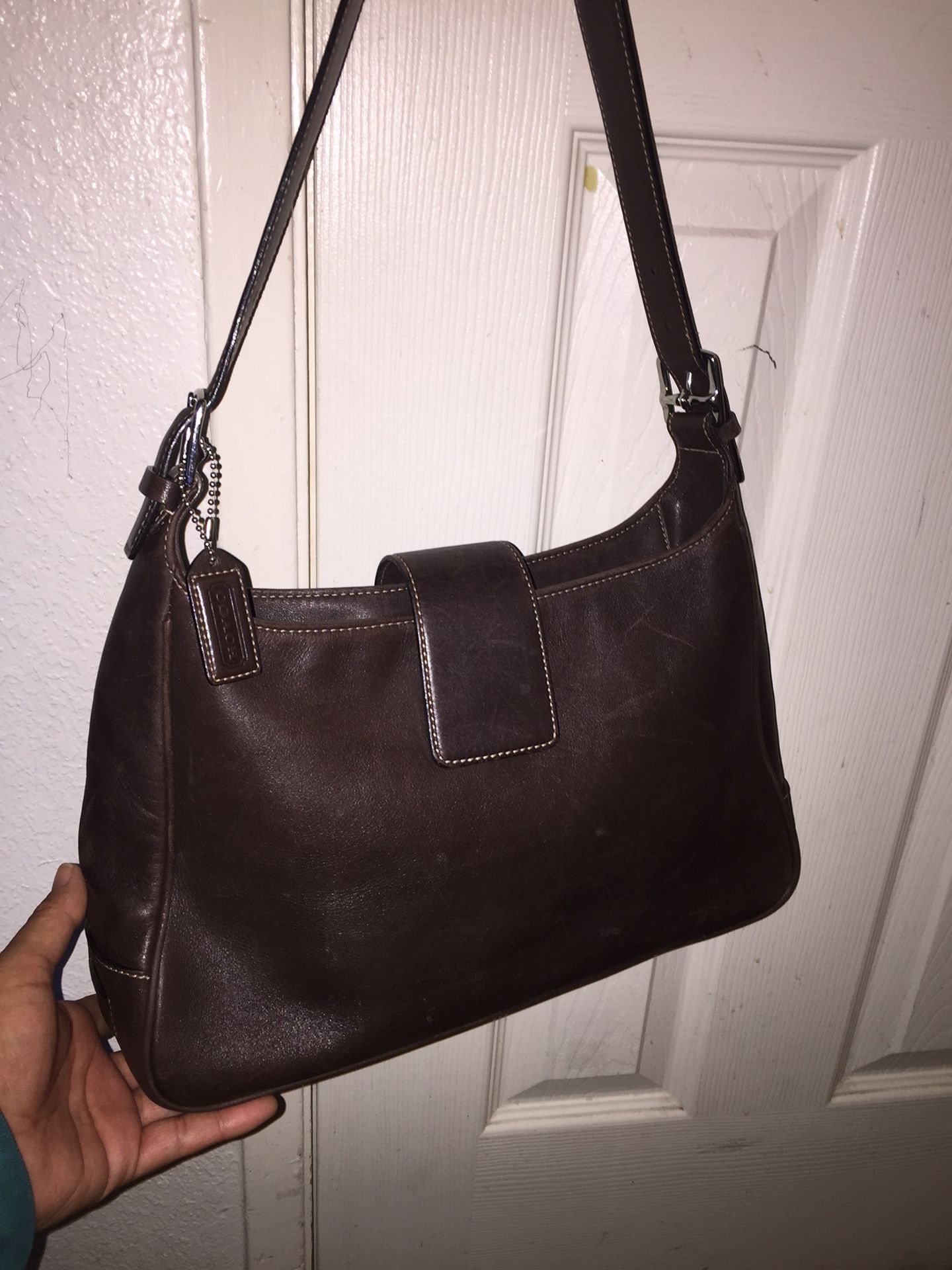 Vintage brown Coach $10 FIRM