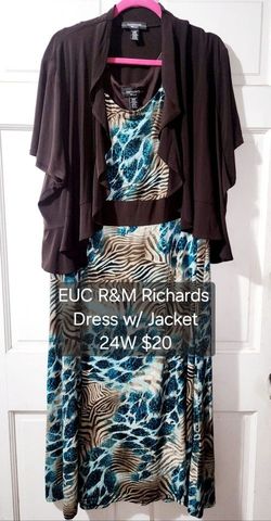 EUC R&M Richards 
Dress w/ Jacket
24W $20