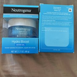 Neutrogena Hydro boost water gel, 1.7 ounces.