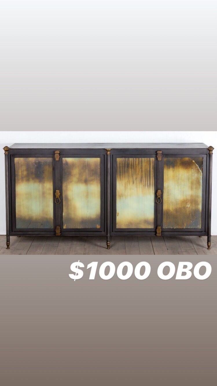 French Italian Style Credenza Sideboard