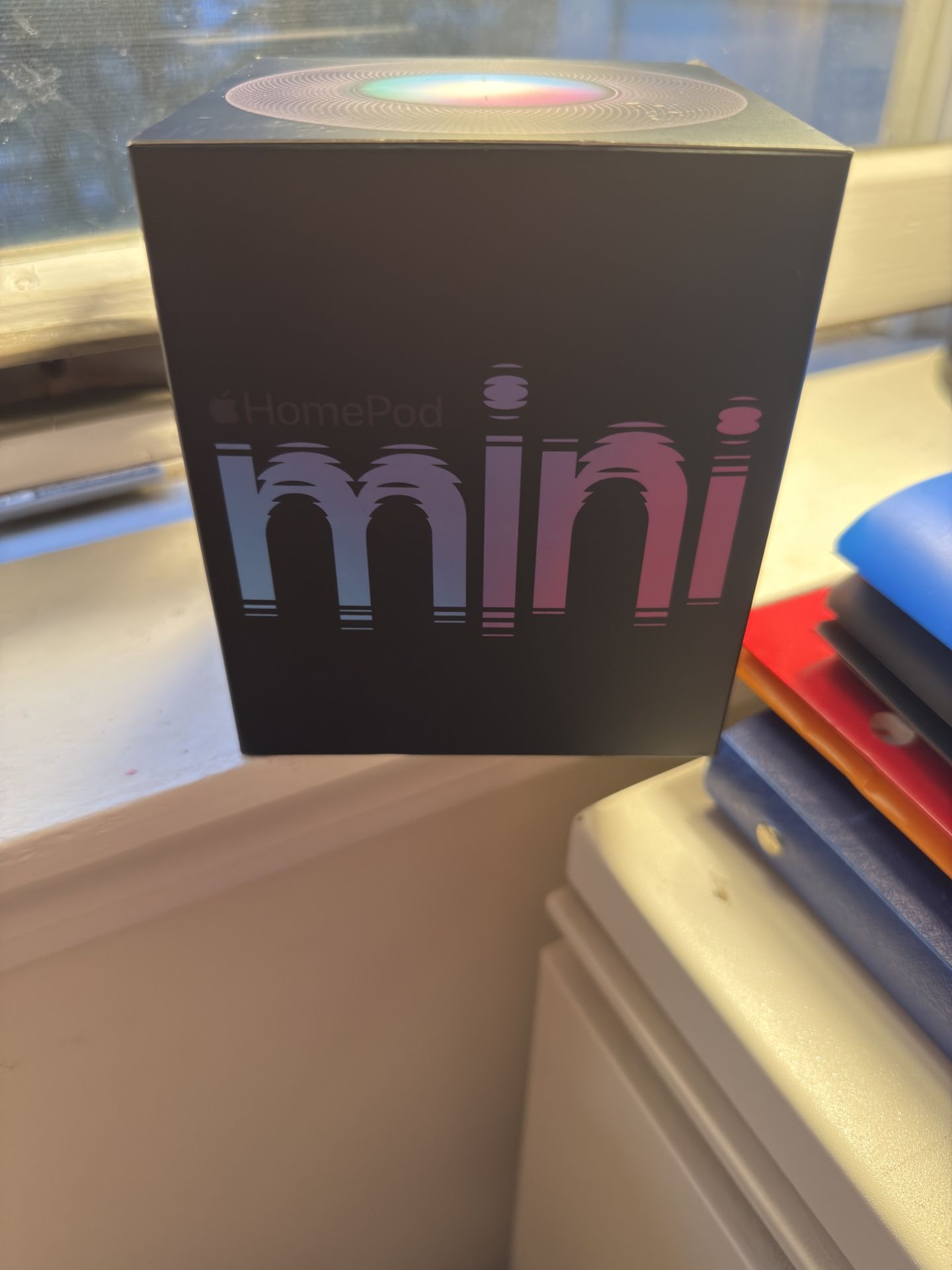 Brand New Apple HomePod Mini (Black) with AppleCare+ Coverage.