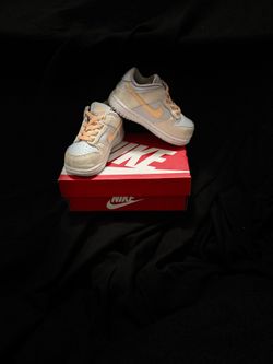 Nike Dunk Low Toddler 7C Pale Ivory Melon Tint w/ Box