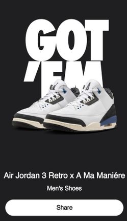 A Ma Maniére x Air Jordan 3 Retro