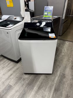 LG 5.5 Cu Ft Extra Large Capacity Top Load Washer With AI Wash - Alpine White ‼️