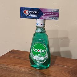 Oral Hygiene Toothpaste And Mouthwash Bundle 