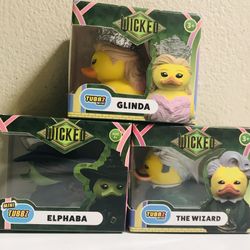 Mini TUBBZ® 🪄👑WICKED™️👑🪄Collectible Ducks $7 each or all 3 for $18!!     