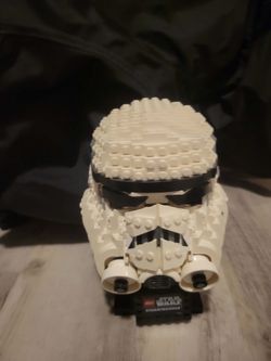 Lego Star Wars stormtrooper helmet