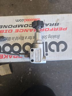 Wolwood rear brake proportion valve
