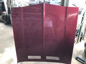 69 Chevelle hood Red