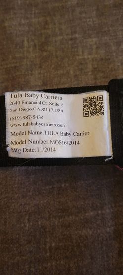 Tula Baby Carrier 