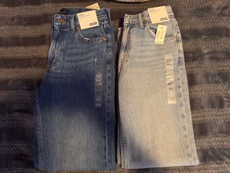 Aero High Rise Baggy Jeans – 2 Pairs NWT