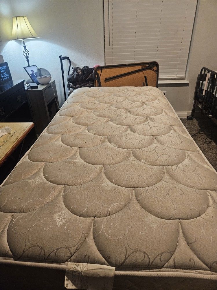 Twin Size Mattress And Frame