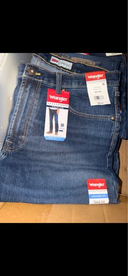 New Wrangler Five Star Premium Straight Fit Jeans 34x34