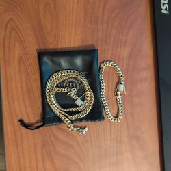 Miami Cuban Chain 24"/ Bracelet 8"