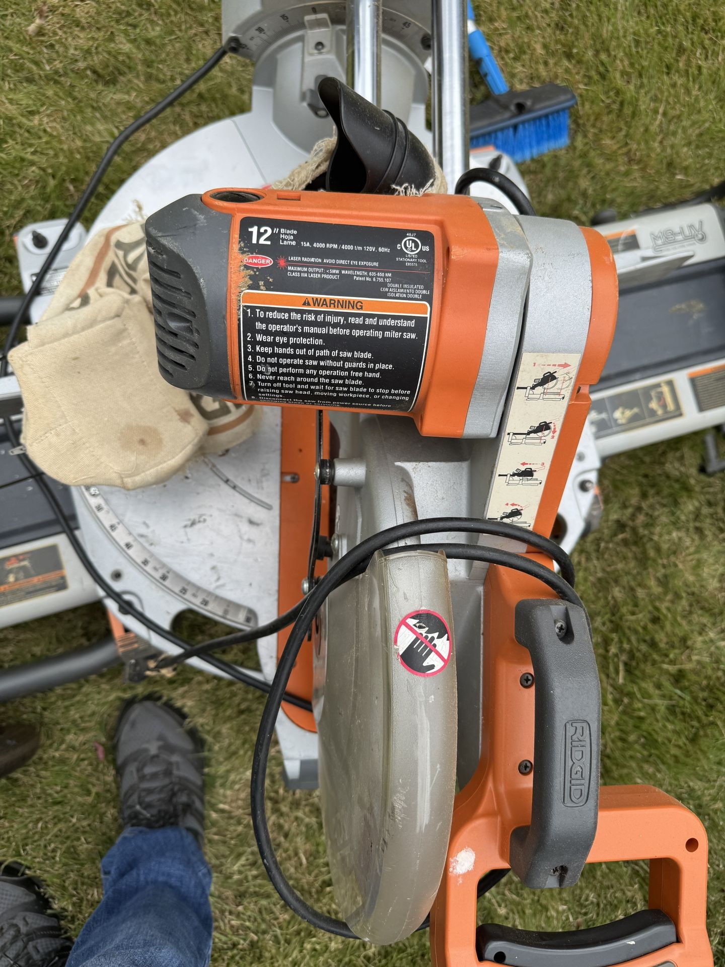 Rigid Miter Saw W/ Stand