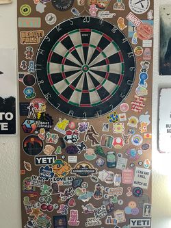 Dart board