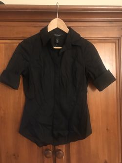 XS black button down. Brand new