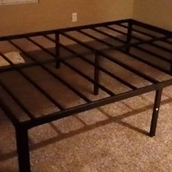 Steel Queen Bed Frame (Disassembled)