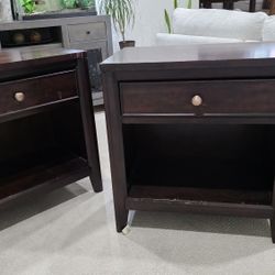 Nightstand Table, Set Of 2