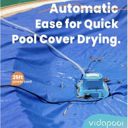 1/2 HP Pool Cover Pump Automatic On Off, Submersible Sump Pump Inground/Above Ground